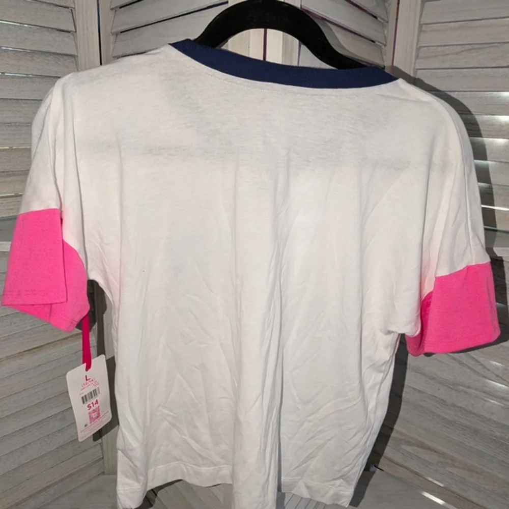 Justice Kids' Pink and White‎ Sporty Tops Set